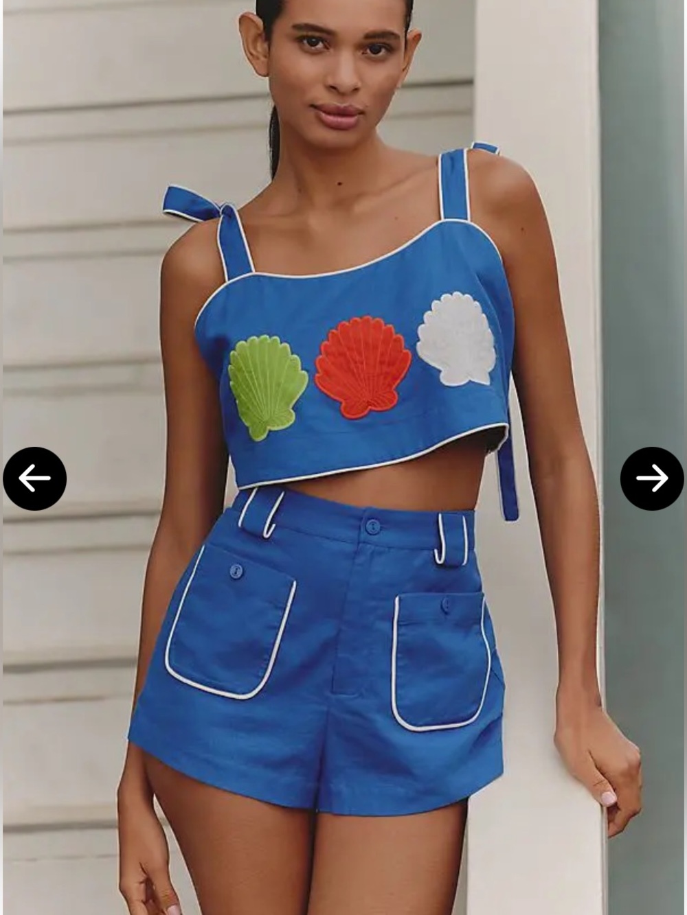 NWT Size L - Farm Rio Destination Embroidered Tank Top (US$ 98)